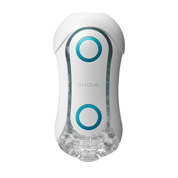 Masturbateur pour homme réutilisable TENGA "Flip Orb" - Bleu Rush