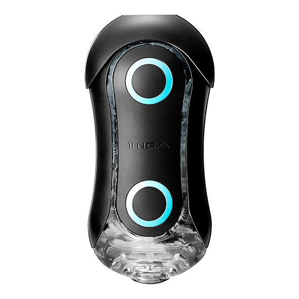 Masturbateur pour homme réutilisable TENGA "Flip Orb Strong" - Bleu Rush