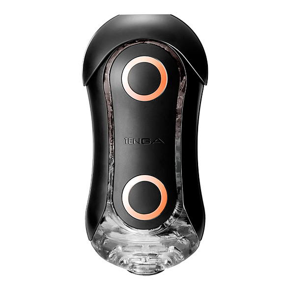 Masturbateur pour homme réutilisable TENGA "Flip Orb Strong" - Orange Crash