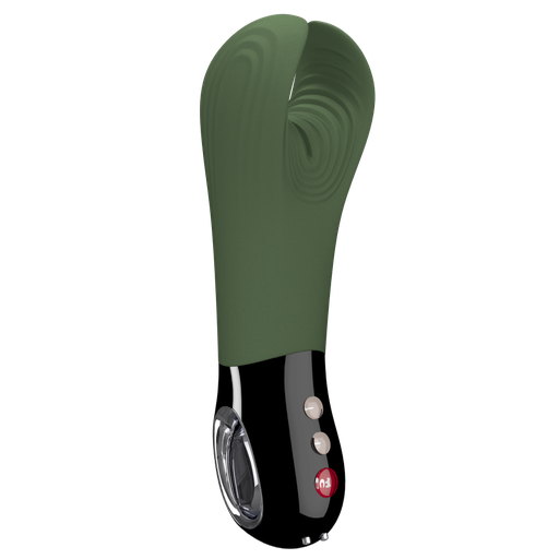 Masturbateur vibrant pour hommes & couples FUN FACTORY "Manta" - Moss green