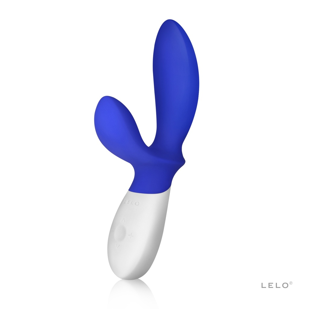 Vibromasseur anal avec mouvement avant & arrière LELO "Loki Wave" - Bleu