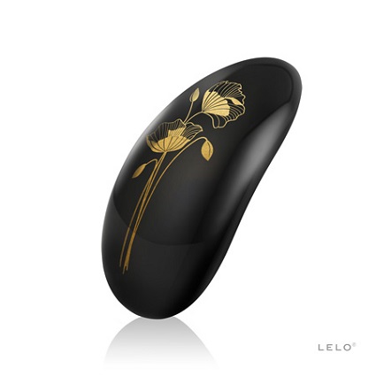Stimulateur clitoridien au motif floral LELO "Nea 2" - Noir