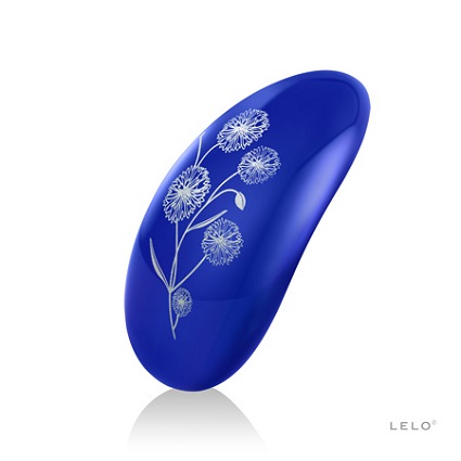 Stimulateur clitoridien au motif floral LELO "Nea 2" - Bleu