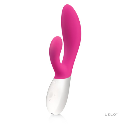 Vibromasseur double stimulation & mouvement avant-arrière LELO "Ina Wave" - Rose
