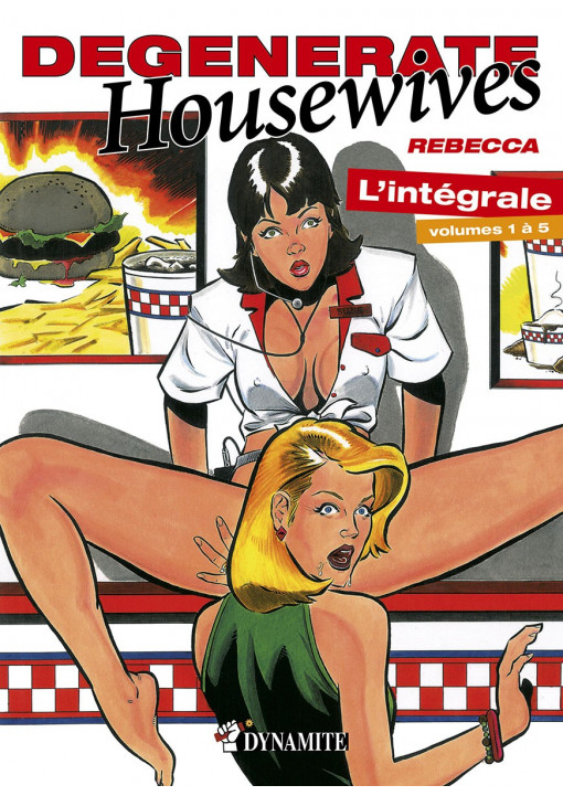 Livre érotique DYNAMITE "Degenerate housewives"