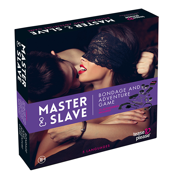 Jeu érotique Bondage avec accessoires TEASE & PLEASE "Master & Slave" - Mauve