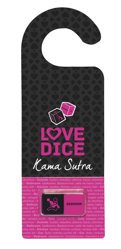 Jeu de dés érotique TEASE & PLEASE "Love Dice Kama Sutra"