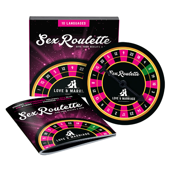 Jeu érotique TEASE & PLEASE "Sex Roulette" - Love & Marriage