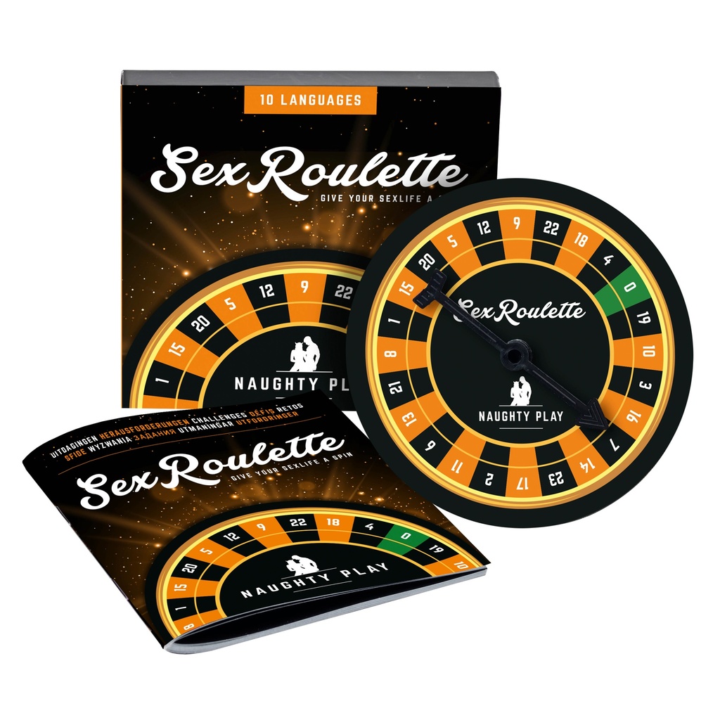 Jeu érotique TEASE & PLEASE Sex Roulette - Naughty Play/Jeux Coquins