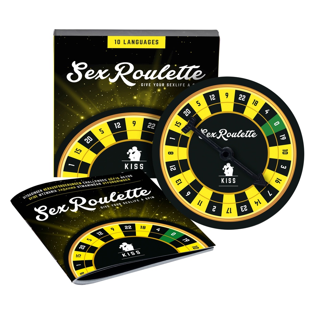 Jeu érotique TEASE & PLEASE "Sex Roulette" - Kiss