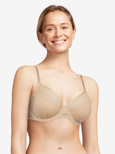 Soutien-gorge avec armatures enveloppant CHANTELLE "Parisian Allure" C22310 - Nude 0WU