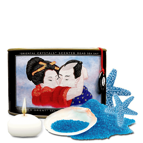 Sels de bain de la mer morte Bio SHUNGA "Cristaux d'Orient" 600g - Fleur de lotus (copie)