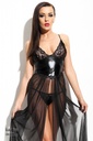 Robe sexy en voile transparent DEMONIQ "Anastasia"