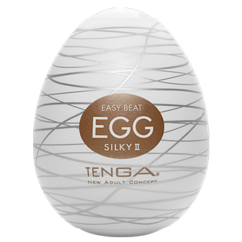 Masturbateur pour homme TENGA "Egg" - Silky II
