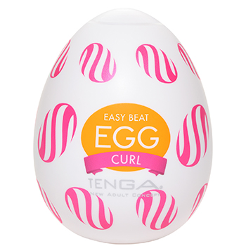 Masturbateur pour homme TENGA "Egg" - Curl