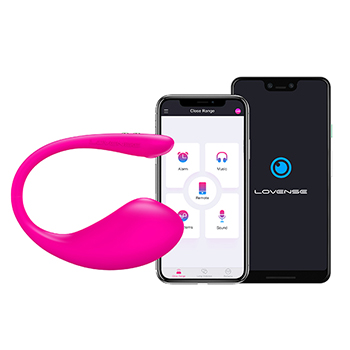 Œuf vibrant télécommandé via app LOVENSE "Lush 3" 302132
