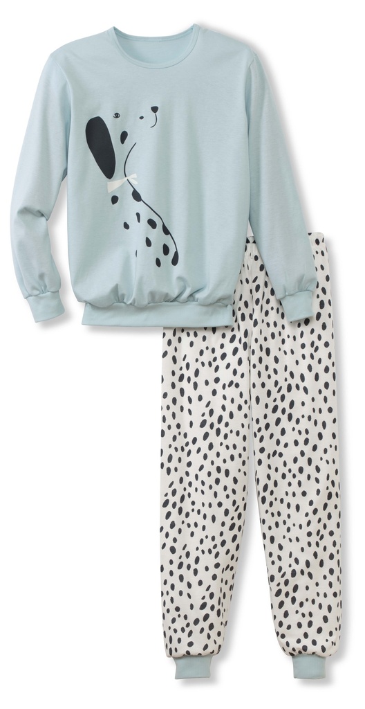 Pyjama fille longue CALIDA "Girls Dalmatian" 51772 - Medeci 482