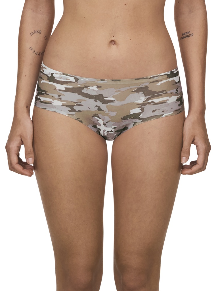 Shorty stretch invisible CHANTELLE "SoftStretch" C11D40 - Imprimé camouflage 0AC