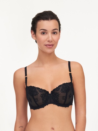 Soutien-gorge corbeille CHANTELLE "Champs Elysées" C26050 - Noir 011