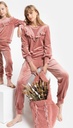 Pyjama femme WOODY 222-5-THA-V + 222-5-THD-V - Rose 456