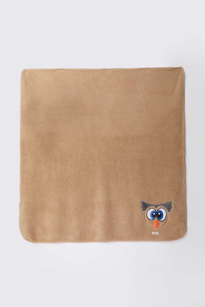 Plaid en polard 150x200cm WOODY 222-1-PLA-M - Beige 278