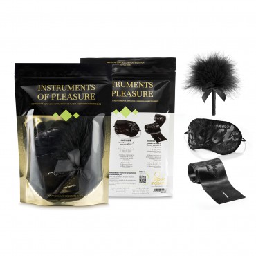Pack accessoires érotiques BIJOUX INDISCRETS "Instruments of pleasure" - Vert