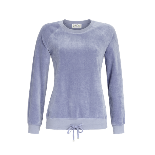 Pyjama long femme avec poignets en tricot RINGELLA 2553415 + 2553516 - Bleu 223