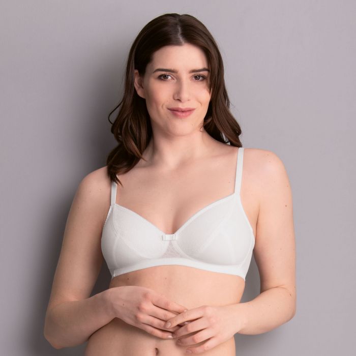 Soutien-gorge d'allègement triangle sans armatures ANITA ROSA FAIA "Rosemary" 5285 - Blanc 006