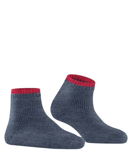 Chaussettes dame laine&alpaga FALKE "Cosy Plush" 46380 - Dark blue mel. 6688