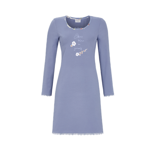 Chemise de nuit à motif imprimé RINGELLA "Pouvoir des Fleurs" 2561001 - Bleu jeans 213
