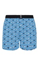 Caleçon américain homme avec maintien intérieur 100% coton bio ARTHUR "Le Club" CSP - Acier CL1005