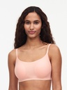 Brassière à coques stretch invisible CHANTELLE "SoftStretch" C16A20 - Pêche exotique 04Z