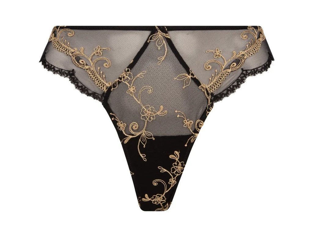 Slip Séduction LISE CHARMEL "Déesse en Glam" ACH0715 - Or glamour 18051