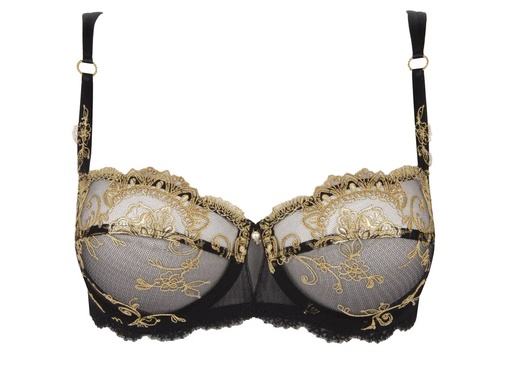 Soutien-gorge corbeille LISE CHARMEL "Déesse en Glam" ACH3015 - Or glamour 18051