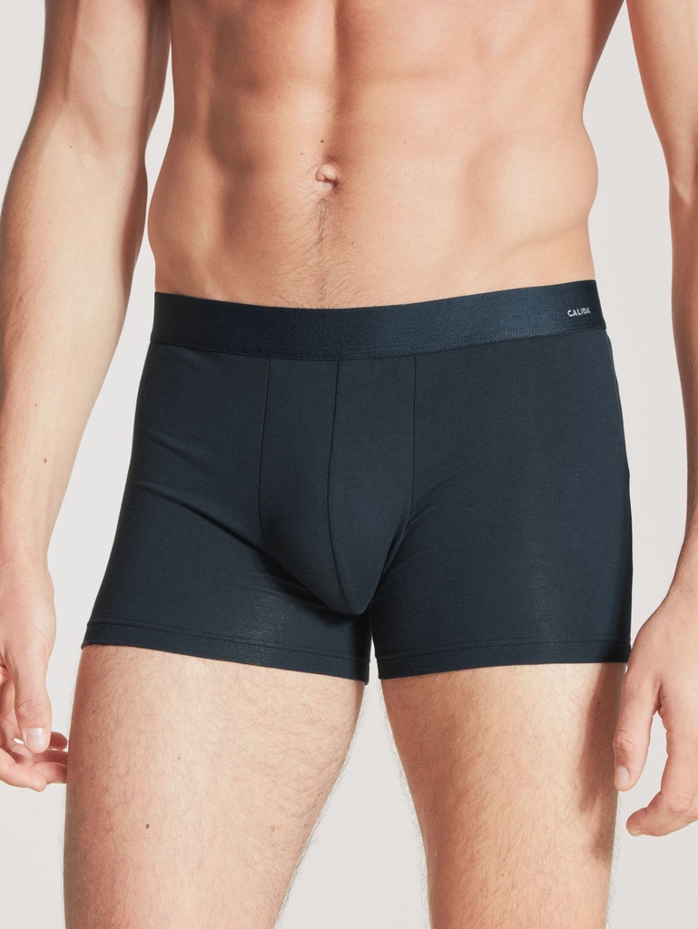 Boxer homme 95% coton durable CALIDA "Cotton Code" 25390 - Dark Sapphire 479