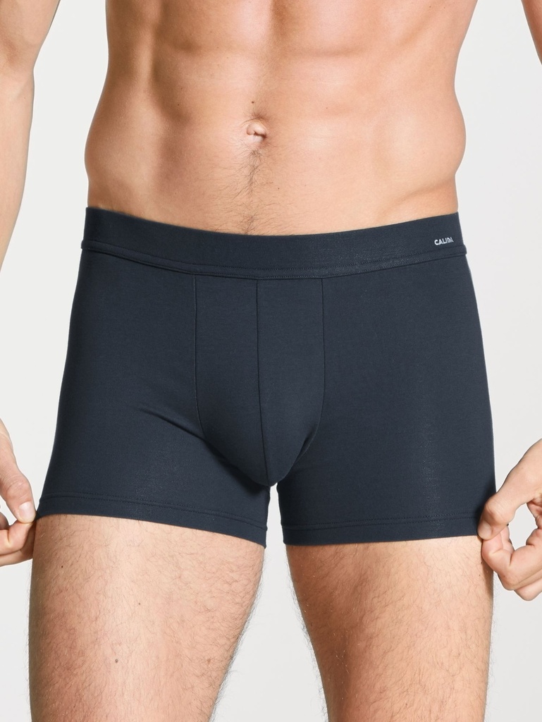 Boxer homme 95% coton durable CALIDA "Cotton Code" 25590 - Dark Sapphire 479