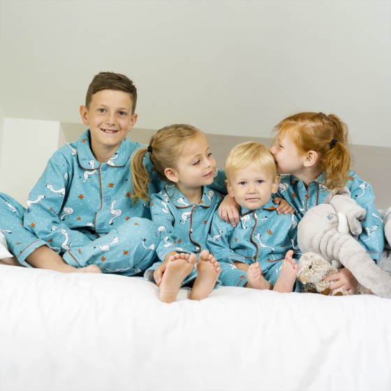 Pyjama boutonné enfant en pilou JUSQU'AU LEVER DU JOUR - Hermine