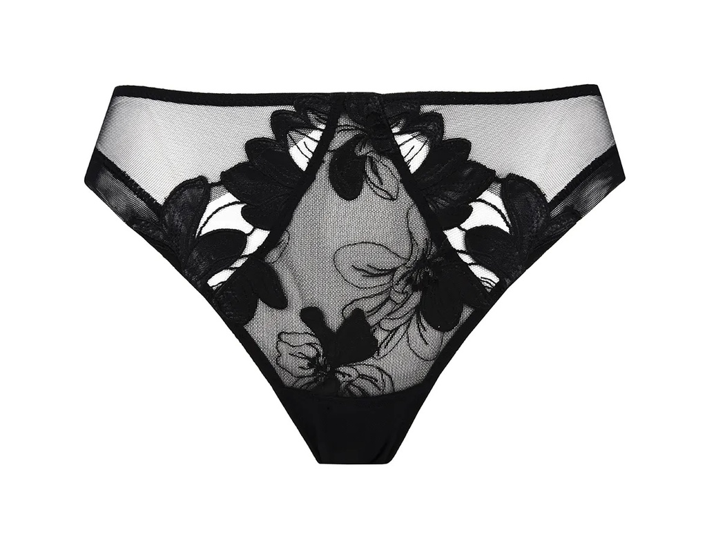 Slip séduction LISE CHARMEL "Glamour Couture" ACH0707 - Noir 0005
