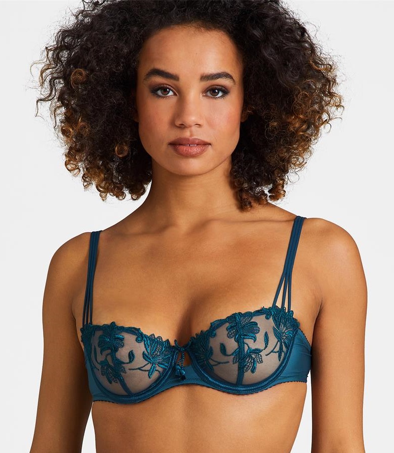 Soutien-gorge corbeille AUBADE "Lovessence" RMF14 - Imperial green IMGR