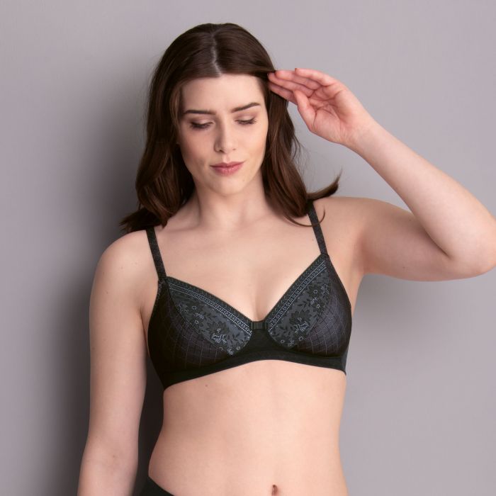 Soutien-gorge d'allègement triangle sans armatures ANITA ROSA FAIA "Rosemary" 5285 - Noir 001