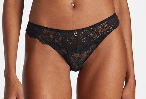 Slip Italien AUBADE "Night Bird" RD27 - Black queen BQUE