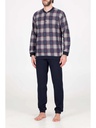 Pyjama long homme homewear BOGLIETTI FAL578 - Bleu 61