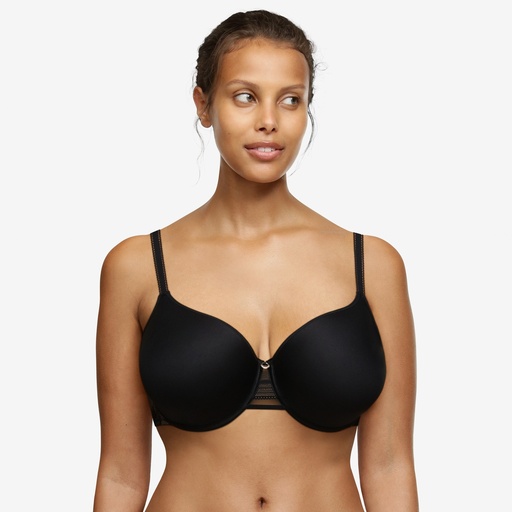 Soutien-gorge avec armatures et coques CHANTELLE "True Lace" C11M60 - Noir 011