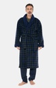 Peignoir homme polaire ARTHUR "Sam" RPO - Marine SAMH22