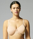 Soutien-gorge armatures moulé rigide SIMONE PERELE "Andora" 131382 - Peau 739