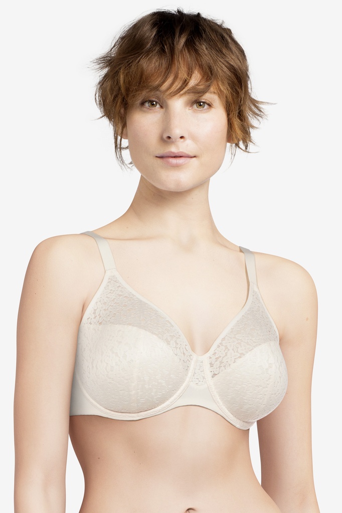 Soutien-gorge armaturé moulé enveloppant CHANTELLE EASY FEEL "Norah" C13F10 (F92210) - Talc 0NL
