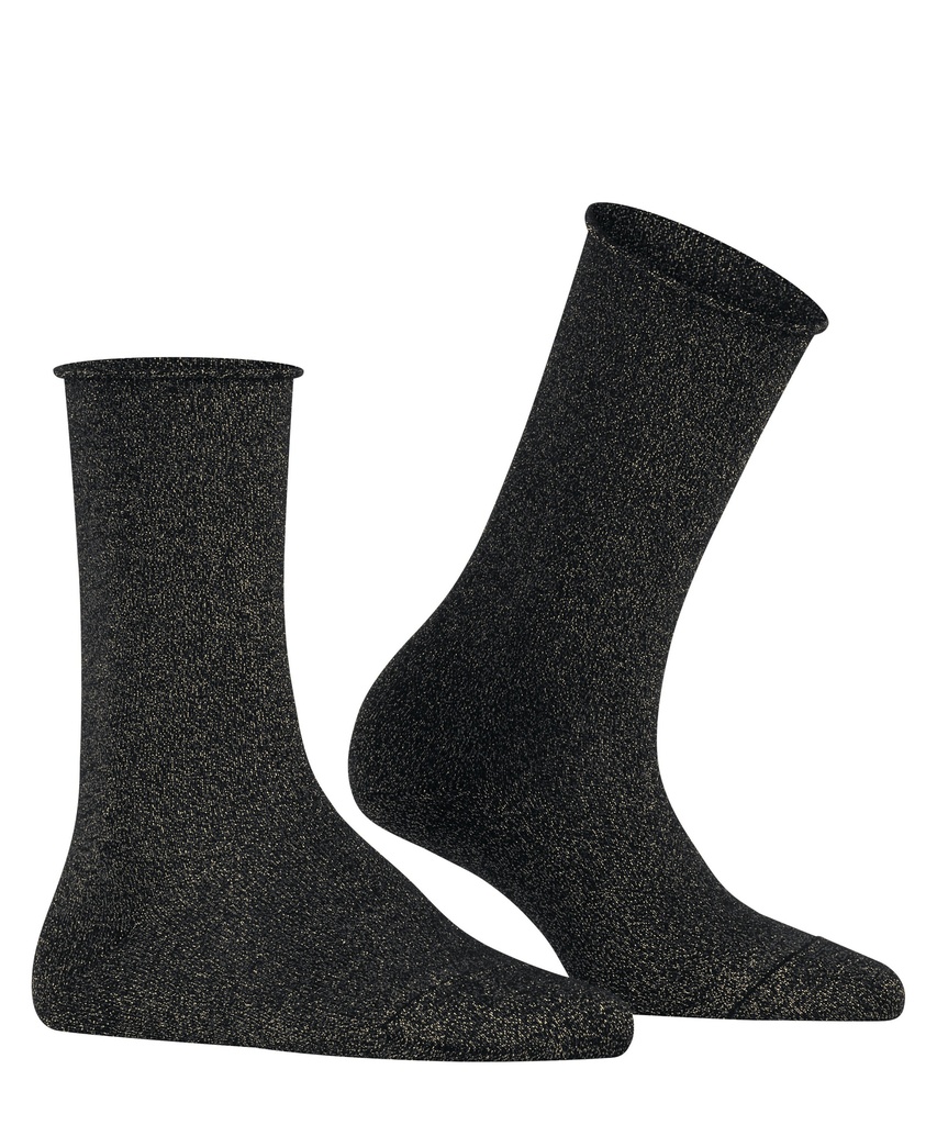 Chaussettes fantaisies dame FALKE "Shiny" 46414 - Black 3000