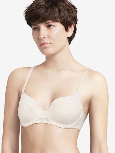 Soutien-gorge à coques CHANTELLE EASY FEEL "Norah" C13F90 (F92260) - Talc 0NL