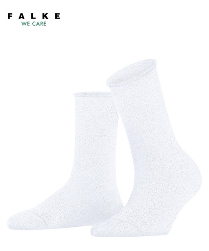Chaussettes fantaisies dame FALKE "Shiny" 46414 - White 2000