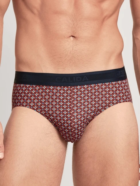 Slip homme tencel & coton CALIDA "Focus Trend 1" 22586 - Redwood 149
